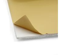 Almohadilla de aislamiento acústico prémium de 6 mm para coches, práctico control de ruido para todos los tipos de vehículos (100 x 40 cm)