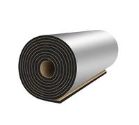Almohadilla de aislamiento acústico universal de papel de aluminio, algodón de aislamiento térmico, autoadhesiva, fácil de instalar, adecuada para techos y automóviles(1 * 4m/3.2 * 13ft,25MM(THK))