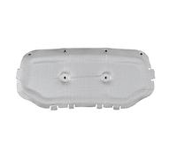 Almohadilla de aislamiento for capó Alfombrilla Insonorizada Para Motor Delantero De Coche Algodón Y Aluminio Para VW Para Jetta VS5 2019(Plata)