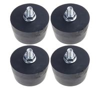 Almohadilla De Aislamiento Para Compresor De Aire Con Rosca De 8 Mm Juego De 4 Pies De Extra Gruesos Con Sujetadores Para Máquinas Industriales Bombas De Compresor De Aire Pies De Repuesto Con