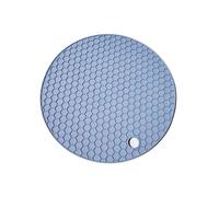 Almohadilla De Aislamiento Térmico Panal Silicona Redonda, Posavasos Antiescaldaduras Resistente A Altas Temperaturas, Tapete Mesa Antideslizante, Salvamanteles for Kit, 4 Uds para Cocina(Color 1)
