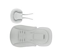 Almohadilla de algodón transpirable con correas seguras y absorción de golpes, lavable a máquina, cojín infantil para todos los cochecitos de varias marcas