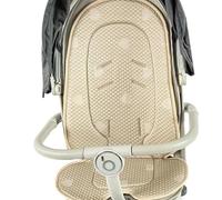 Almohadilla de algodón ventilada para silla de paseo con respaldo antideslizante para modelos globales, se puede lavar a máquina