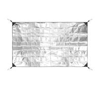 Almohadilla de aluminio para camping, impermeable, aislamiento térmico, alfombrilla de espuma de aluminio, alfombrilla de dormir de espuma de aluminio, alfombrilla aislante térmica para campamento, al