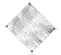 Almohadilla de aluminio para camping, impermeable, aislamiento térmico, alfombrilla de espuma de aluminio, alfombrilla de dormir de espuma de aluminio, alfombrilla aislante térmica para campamento, al