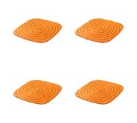 Almohadilla de anidación de pollo fabricada con material de esponja, forro lavable para cajas estándar de anidación, 30 cm x 30 cm, se vende en juegos de 2, 4, 6, 8 (4 piezas)