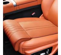 Almohadilla de apoyo extendida para las piernas del asiento del automóvil, reposamuñecas de espuma viscoelástica con cuero perforado, asiento de vehículo transpirable para alivio de fatiga de