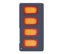 Almohadilla De Asiento Con Calefacción - Calentador Eléctrico Inalámbrico De 3 Configuraciones, Almohadilla Blanqueadora Con Cojín USB | Para Oficina En Casa Camping Al Aire Libre Senderismo Viajes Ca