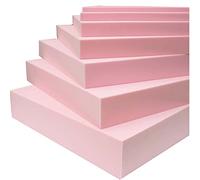 Almohadilla de Asiento de Espuma de Tapicería Rosa Espumas Viscoelásticas de Repuesto para Sofá Suave Comedor Silla Elevadora Taburete, Cojín de Espuma de Alta Densidad Lámina de Relleno de Espuma