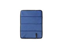 Almohadilla de asiento de tela Oxford impermeable, tapete plegable portátil para senderismo, playa y picnic, almohadilla de asiento ligera antisuciedad (azul a, pequeño)