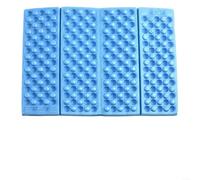 Almohadilla de asiento plegable de espuma resistente a la humedad para gradas de estadio al aire libre, alfombrilla de cojín ligera portátil (rojo)