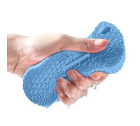 Almohadilla de baño espumosa - Malla absorbente, Accesorio de higiene post-entrenamiento, Artículos de tocador portátiles ligeros, Bola de frotamiento de secado rápido, Alisador de piel