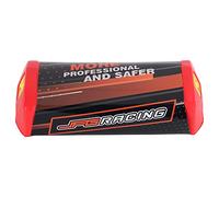Almohadilla de barra transversal para motocicleta, almohadilla para manillar de bici de suciedad, protector de barras de grasa, 200 x 75 mm, universal para XR CR CRF 125 250 450 Motocross - rojo
