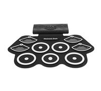 Almohadilla de Batería Electrónica, Batería Enrollable Electrónica para Niños (Enchufe de la UE)