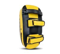 Almohadilla de boxeo para fitness, ejercicio, kickboxing, reemplazo de entrenamiento, práctica de sparring, protector portátil, color amarillo