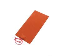 Almohadilla de calefacción de silicona de 100 x 200 mm, 80 W, 5 V, placa calefactora de goma suave para tanque de combustible de coche, tanque de agua y aislamiento anticongelante de batería, color