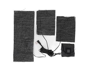 Almohadilla de Calefacción para la Cintura, Cinturón de Calefacción de Componentes Finos Y Suaves USB Lavable Warmful para Senderismo para Adultos