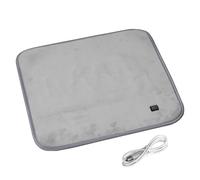 Almohadilla de calefacción para mascotas - Alfombra de cama calentada antideslizante, Cojín térmico impermeable para gatos | Almohadilla de calefacción eléctrica ajustable con control de nivel 3,