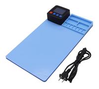 Almohadilla de calefacción para pantalla LCD para reparación de teléfonos inteligentes y tabletas, separador de placas calientes para pantallas LCD, 300 mm x 170 mm x 7 mm