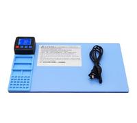 Almohadilla de calefacción para pantalla LCD para reparación de teléfonos inteligentes y tabletas, separador de placas calientes para pantallas LCD, 300 mm x 170 mm x 7 mm