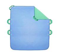 Almohadilla de cama de posicionamiento con asas, lavable, reutilizable, hoja de transferencia para ancianos postrados en cama