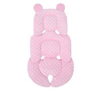 Almohadilla de cojín para cochecito, almohadilla suave para cochecito | forro transpirable, para verano, invierno, niños y niñas, alfombrilla de apoyo para la cabeza y el cuerpo para pasear y viaja