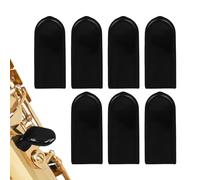 Almohadilla de cojín para saxofón, 7 piezas, accesorios para saxofón alto, protector de pulgar para saxofón portátil para actuaciones de práctica diaria