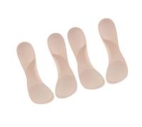 Almohadilla de Cojín para Zapatos de Tacón Alto, Plantillas de Terciopelo para Zapatos de Tacón Alto, Absorción de Impactos, 3/4, Transpirable, Flexible, 2 Pares, Reutilizable, Cómodo para