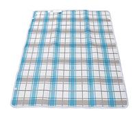 Almohadilla de Colchón Eléctrica, 1,5x1,2 M Almohadilla de Calefacción Eléctrica Amigable con la Piel 2 Engranajes para Dormir para la Eliminación de ácaros para Niños