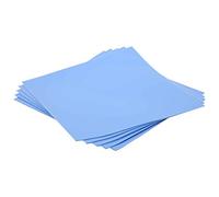 Almohadilla de Conductividad Térmica 5Pcs 100x100x0.5mm CPU GPU Hoja de Conducción de Calor 1.5W/m-k Estera Térmica de Silicona