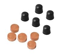 Almohadilla de corcho para reparación de trombones, almohadilla de corcho para llave de agua, tobogán de reparación de trompeta, juego de parachoques con extremo de, trombones de trompeta