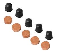 Almohadilla de corcho para Trombones, almohadilla de corcho deslizante, juego de parachoques con extremo de, llave de agua, para escupir, accesorios para actuaciones, reparación de