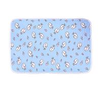 Almohadilla de de Mascotas portátil: Almohadilla de con Gel de Gel Incorporado Lana a máquina Reutilizable | Portable para Interiores al Aire Libre con Fondo Antideslizante p