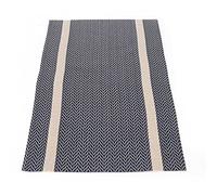 Almohadilla de Descanso a Mano Uñas Ligera y Portátil PVC Manicure Mesa Mat White para Protección Escritorio Arte (azul sencillo)