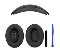 Almohadilla de diadema de fácil instalación, compatible con auriculares QC45 QC35, almohadillas para orejas con cancelación de orejeras, almohadilla para la diadema