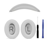 Almohadilla de diadema de fácil instalación, compatible con auriculares QC45 QC35, con cancelación de ruido, almohadillas para la diadema