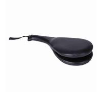 Almohadilla de doble patada duradera para entrenamiento de taekwondo, almohadilla de piel sintética para aficionados a las artes marciales para practicar patadas altas y bajas, con correa de muñeca