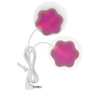 Almohadilla de Electrodo de Masajeador de Pulso, Almohadilla de Electrodo de Silicona Liviana para Eliminar la Fatiga para Acelerar la Circulación Sanguínea para Aliviar el Dolor