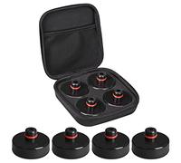Almohadilla de Elevación para el Tesla Model 3/S/X/Y,Bloque de Goma Gato Jack Pad,Tesla Model 3 Accesorios Jack Point Pad Adaptador Resistente（con Caja de Almacenamiento）
