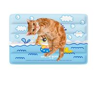 Almohadilla de enfriamiento de perros, alfombra de enfriamiento para perros - Mat de enfriamiento de gatos Cama para perros | Cojín a prueba de agua lavable, cama de gato de manta portátil que no es d