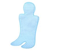 Almohadilla de enfriamiento del asiento del automóvil Baby - Mat de hielo transpirable para clima cálido | Cubierta de asiento de enfriamiento suave, cojín de comodidad de flujo de aire, inserto livia