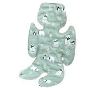 Almohadilla de enfriamiento del bebé, alfombra de enfriamiento para el bebé | Cojín de cochecito transpirable de doble cara - Clima cálido conmovedor anti-deslizamiento relajado cómodo portátil para e