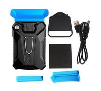 Almohadilla de enfriamiento para computadora portátil: mini ventilador portátil, de disipación de calor de flujo de aire ajustable | Enfriador de computadora con modo Manual automático para ju