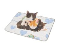 Almohadilla de enfriamiento para perros, alfombra de enfriamiento de perros | Alfombra de sueño para perros | Muebles de gatitos sin deslizamiento impermeables para el agua para el patio del porche de