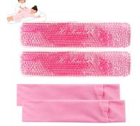 Almohadilla de enfriamiento perineal reutilizable, alivio del dolor posparto y hemorroides, compresas calientes y frías para mujeres después del embarazo y el parto (2 paquetes de gel)