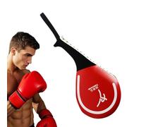 Almohadilla de entrenamiento de kickboxing, objetivo de velocidad de patada para artes marciales, escudo duradero de golpeo, equipo de práctica de karate y boxeo de 15.7 x 7.87 pulgadas con correa de