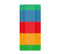Almohadilla De Entrenamiento De Salto Largo MultifuncióN, Almohadilla De MedicióN Deportiva Antideslizante De Alfombra En El Hogar, Adecuado Para Aptitud FíSica, Entrenamiento, Pruebas ,50*200CM