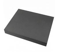 Almohadilla de Equilibrio, Almohadilla de Equilibrio de Espuma TPE Gruesa de Alta Resiliencia, Bloque de Espuma Antideslizante Que Absorbe los Golpes para Ejercicio - Negro, 15.75 * 12.99 * 1.97 Pu