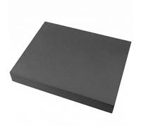 Almohadilla De Equilibrio, Almohadilla De Equilibrio De Espuma Tpe Gruesa De Alta Resiliencia, Bloque De Espuma Antideslizante Que Absorbe Los Golpes Para Ejercicio - Negro, 15.75 * 12.99 * 1.97inch