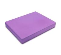Almohadilla De Equilibrio, TPE Yoga Balance Cojín Cojín Suave Cojín De Alto Rebote Almohadilla De Espuma De Entrenamiento Cojín De Soporte Plano para Entrenamiento Físico Y Estabilidad, Yoga(Púrpura)